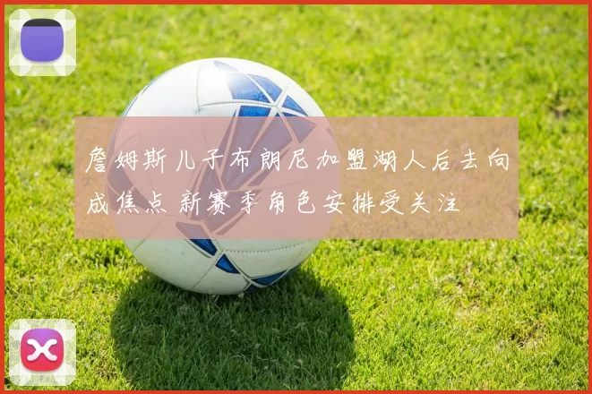 詹姆斯儿子布朗尼加盟湖人后去向成焦点 新赛季角色安排受关注